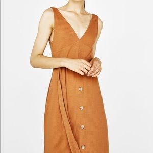 Bershka midi dress size xs WORN ONCE!